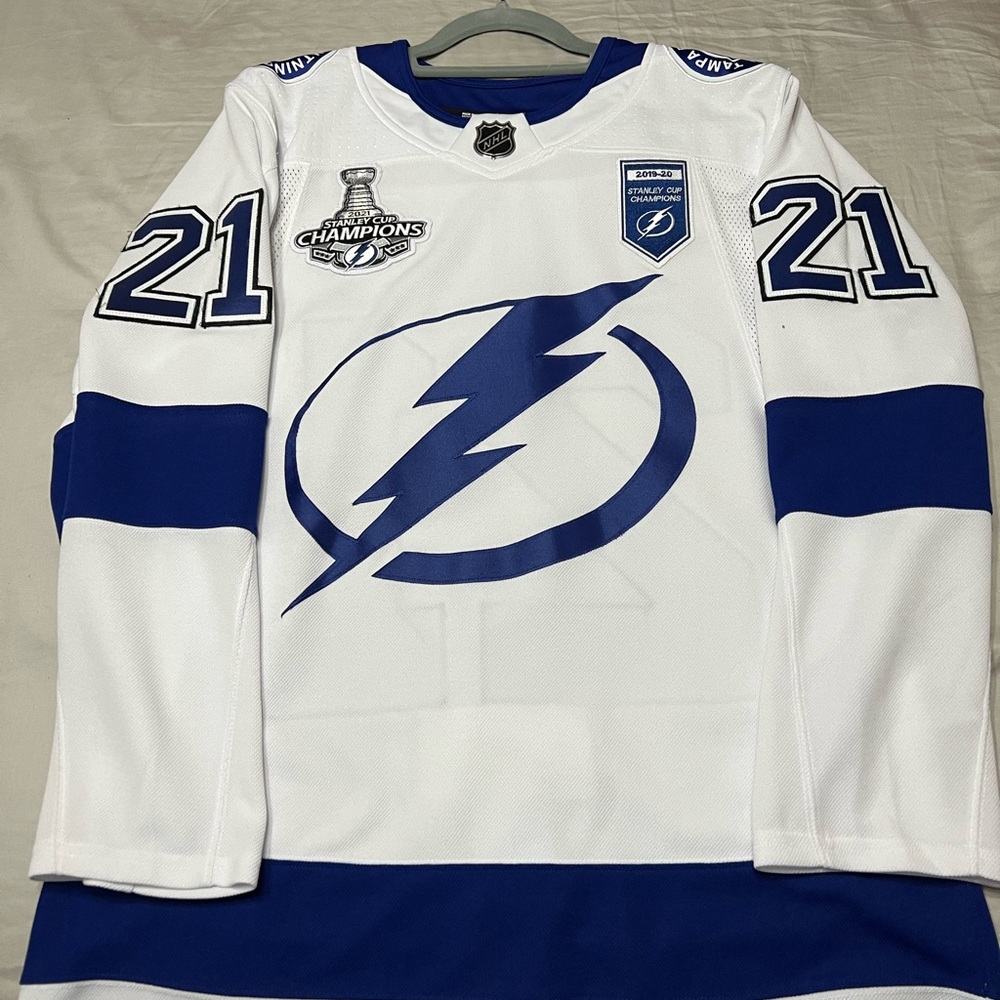 Tampa Bay Lighting Authentic Away Jersey
